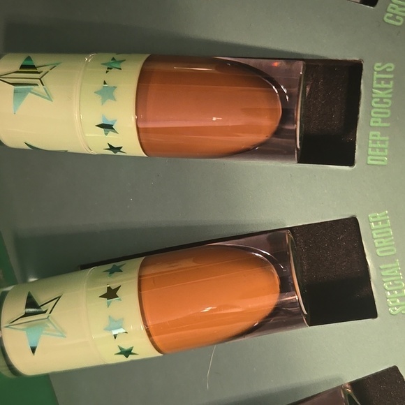 Jeffree Star-NWT-Cosmetics "Money Honey" Liquid Lipstick Mini Green Bundle - Picture 12 of 17